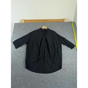 Kal Rieman June Black Size XS Blouse Shirt Nylon Blend